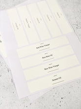 Load image into Gallery viewer, 20 Pack Of Oil Bottle Sticker Labels (7855381938432)