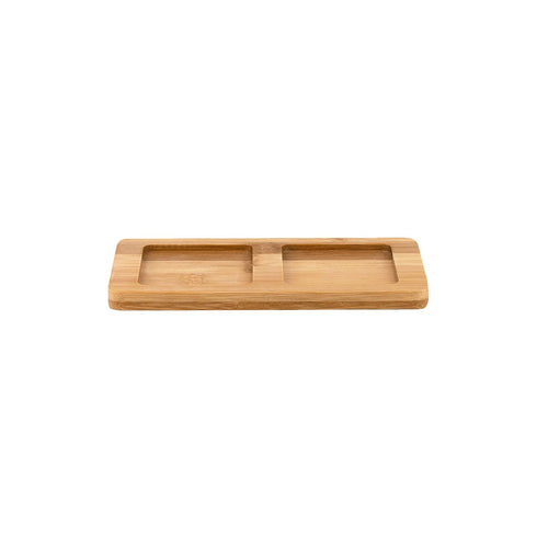 Bamboo Tray with 2 Square Holes (7823504081152)