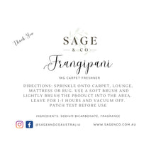 Load image into Gallery viewer, Carpet Freshner - Frangipani - 1kg (7836273869056)