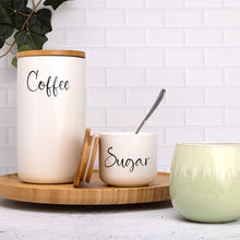 Load image into Gallery viewer, White Ceramic Container with Bamboo Lid - 260ml (7744505020672)