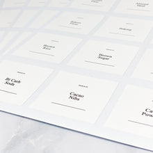 Load image into Gallery viewer, 120 Pack Of Pantry Sticker Labels (7855370010880)
