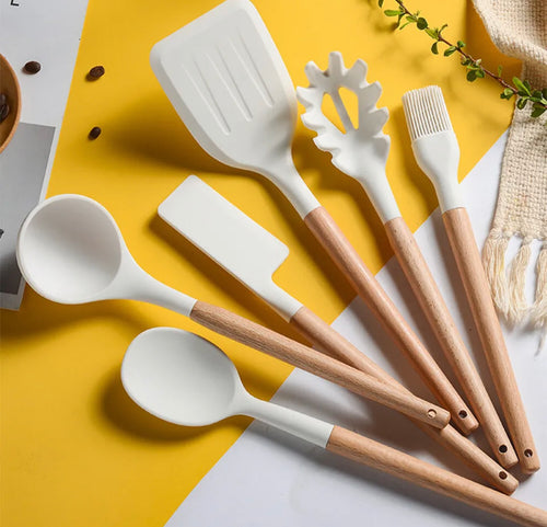 11 Piece Utensil Set - Off White (7824156360960)