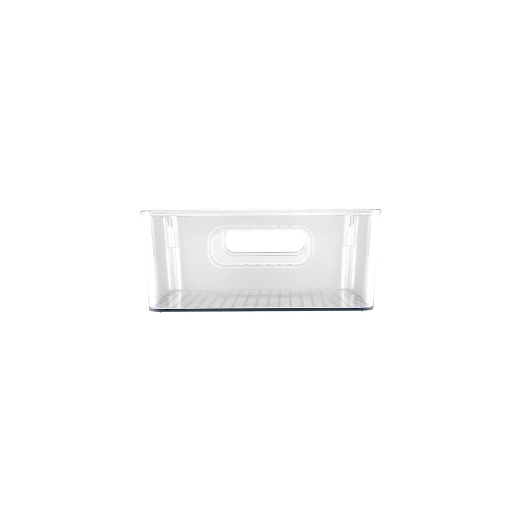 Clear Storage Container Tub With Handle - Medium (7744600867072)