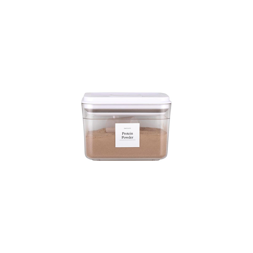 Push Top Seal Container - 1 Litre (7824076177664)